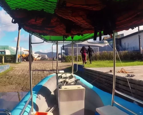 Acesso rápido e confortável - Mergulho com Tartarugas Adrenailha - Floripa