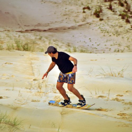 Sandboard experience em Floripa com Adrenailha